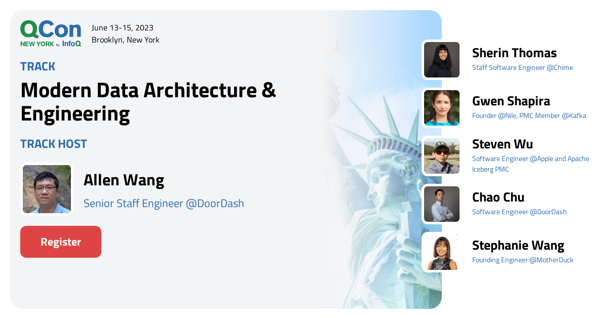 QCon New York 2023 | Modern Data Architecture & Engineering
